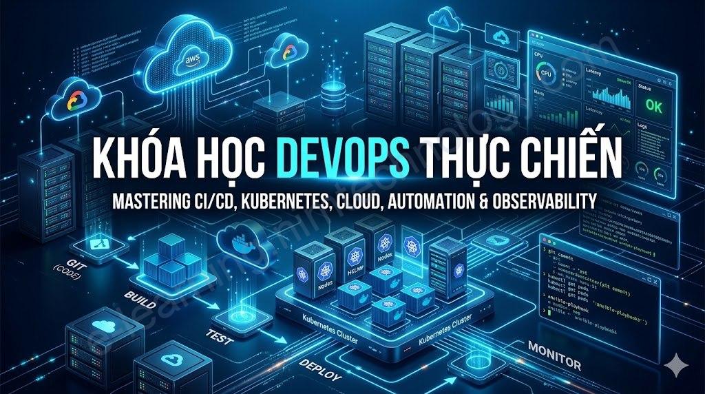 Khóa Học: DevOps Zero to Hero. (Đăng nhập để xem các video 1 cách miễn phí)